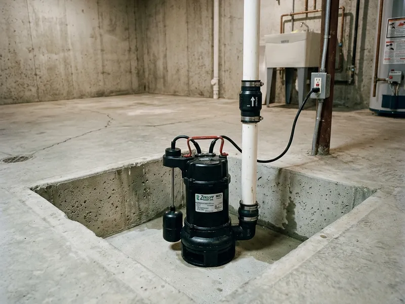 Sump Pump Installation Plumber in Shipman, IL